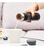 330ml Sıcak Soğuk Kullanımlı Çelik Termos  (Siyah)
