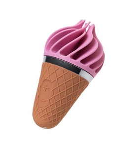 Sweet Treat Vibratör, silikon, pembe, 10,4 cm