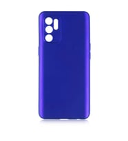 Oppo Reno 6 4G Uyumlu Kılıf Zore Premier Silikon Kapak (SAKS MAVI)