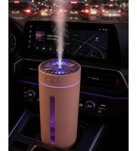 Northcity Ultra Sessiz Şarjlı Hava Nemlendirici ve Aroma Difüzörü - RGB Işık ve 300ml Su Tankı