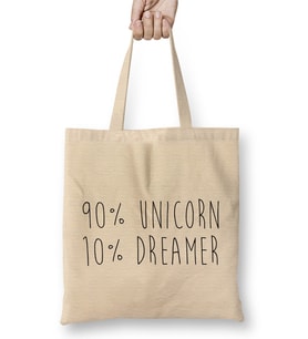Ninety Per Cent Unicorn Bez Çanta Uzun Saplı
