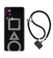 Xiaomi Mi 13 Lite Kılıf Silikon Boyun Askılı İpli Desenli Silikon Game Begin 1799
