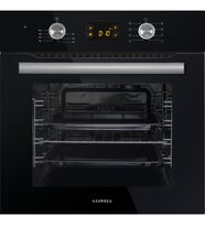 Luxell B66-SF3 DDT 8+1 Program Tubro Dijital Ankastre Fırın - Siyah
