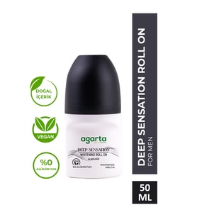 Ter Önleyici 24 Saat Etkili Erkek Deep Sensatıon Beyazlatıcı Roll-On 50 Ml