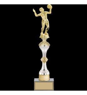 ODAK KUPA - Figürlü Kupalar - Voleybol Kadın Figürlü Kupalar FG-032 C - 40 cm
