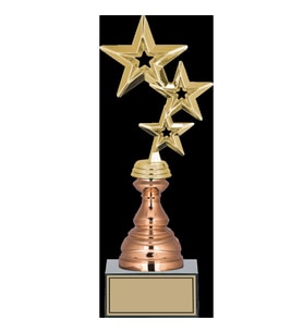 ODAK KUPA - Figürlü Kupalar - Yıldız Figürlü Kupalar FG-024 C - 32 cm