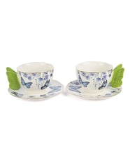 Butterfly Lovers 2li Çay Fincan Seti 250cc Mutfak Butik Porselen