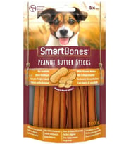 SmartBones Fıstık Ezmeli Sticks Köpek Ödülü