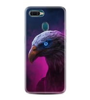 Oppo A5S A15 A16 A54 A55 A73 A74 Kılıf Desemli Silikon Kartal 1622