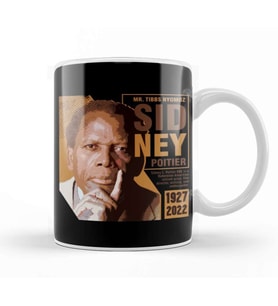 Sidney Poitier Rip Sidney Poitier 2022 Kupa Bardak Porselen