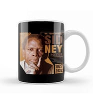 Sidney Poitier Rip Sidney Poitier 2022 Kupa Bardak Porselen