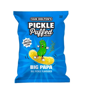 Van Holten's Pickle Puffed Snacks Big Papa 90g