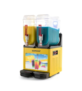 Samixir Twin Allure Çiftli 12+12 Lt Slush Buzlaş Karlamaç Makinesi SLUSH-24-YA