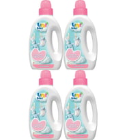 Uni Baby Çamaşır Yumuşatıcı 1500Ml Hassas Ciltler İçin/Hipoalerjenik (Pembe) (4 Lü Set)