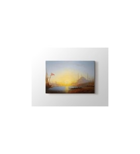 DBSanatevi Amedee Rosier - Istanbul Manzarası Tablo 50 X 70 Cm