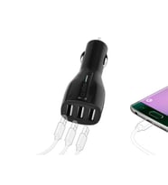 SBS 3 Çıkışlı Araç Şarj Cihazı (4.100 mAh)