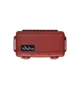 Cigar Caddy 5 Kırmızı Travel Humidor Puro Kutusu