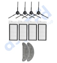 Roidmi Eve - Eve Plus Uyumlu 4 Yan Fırça 4 Filtre 2 Mop PKT-iasgf0000659
