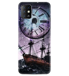 INFINIX Hot 8 9 10 11S Hot 10 Play 10T Kılıf Desemli Silikon Time 1749