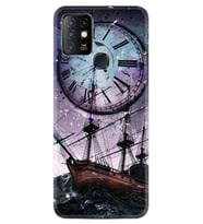 INFINIX Hot 8 9 10 11S Hot 10 Play 10T Kılıf Desemli Silikon Time 1749
