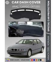 Bmw E39 (2006-2010) Torpido Örtüsü Ön Göğüs Koruma Torpido Koruma Araca Özel Kaymaz Kolay Montaj