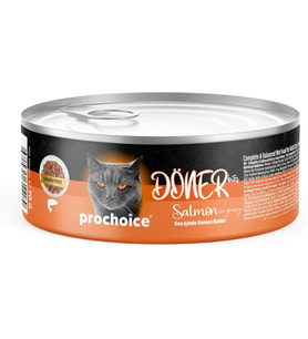 Döner Salmon, Sos İçinde Somon Balıklı Tam & Dengeli Yetişkin Kedi Maması 70 gr x 12 adet