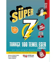 NİTELİK 7. SINIF YENİ NESİL SÜPER TÜRKÇE 100 TEMEL ESER-PARAGRAF DENEME