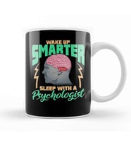 Funny Wake Up Smarter Sleep With a Psychologist Kupa Bardak Porselen
