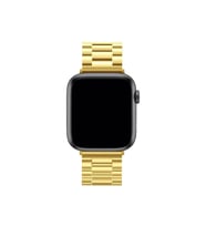 Çınarcık Dev Apple Watch Ultra 49mm Metal Baklalı Kordon - Gold