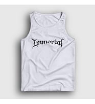 Presmono Unisex Beyaz Logo Immortal Atlet 150923tt (Beyaz)