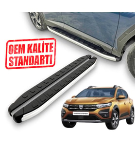 SANDERO ARACA ÖZEL YAN BASAMAK 2021 2022 2023 2024 2025 ALYNS