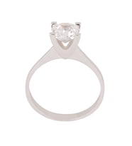 Cigold Taşlı Yüzük 14 Ayar Altın 2.90 Gr OA-C11601039165 (Beyaz)