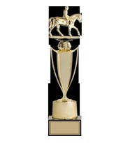 ODAK KUPA - Figürlü Kupalar - At / Binici Figürlü Kupalar FG-040 A - 39 cm