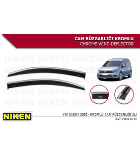 CADDY 2Lİ KROMLU CAM RÜZGARLIĞI NİKEN 2003 2020
