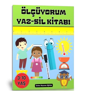 Ölçüyorum YAZ-SİL Kitabı