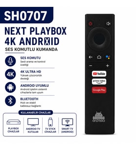 Android TV Box Bluetooth Kumanda
