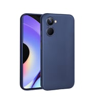 Realme 10 Uyumlu 4G Kılıf Zore Premier Silikon Kapak (Lacivert)