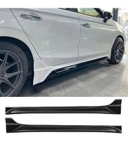 Honda City Yan Marşpiyel Seti Plastik 2 Adet Mat Siyah 2022 2023 2024 2025 karlık+ek+bodykit