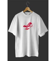 1 Mayıs Emekçiler Günü Baskılı Oversize Bisiklet Yaka T-shirt - Beyaz