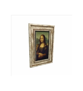 Mona Lisa (Leonardo Da Vinci, 1490’lar) Baskılı Taş Tablo 20x30