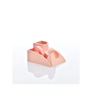 Ops Masa Seti Kalemlik Bant Makinalı Plastik Pastel Pembe KLM 304