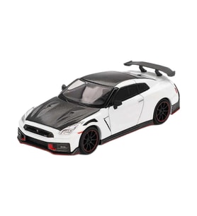 Mini GT Nissan GT R Nismo R35 2024 Brilliant White MGT01045