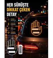 Uzaktan Kumandalı LED El Park Uyarı Cihazı Suya Dayanıklı Enerji Tasarruflu