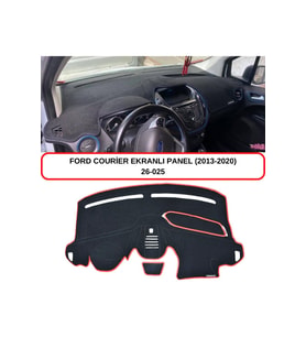 Ford Courier (2013-2020) Ekranlı Torpido Koruması / Halısı / Örtüsü