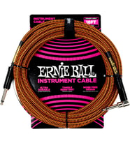 Ernie Ball Enstrüman Kablosu 18Ft - Turuncu