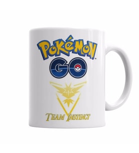 Pokemon go team instinct   Kupa Bardak Porselen