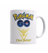 Pokemon go team instinct   Kupa Bardak Porselen