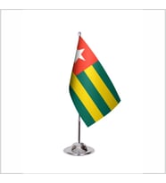 Togo Tekli Masa Bayrağı