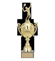 ODAK KUPA - Figürlü Kupalar - Tenis Erkek Figürlü Kupalar FG-089 C - 44 cm