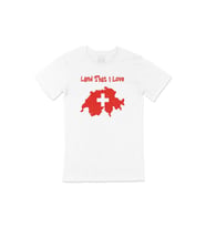 Land That I Love İsviçre Beyaz Tişört